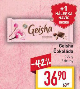 Čokoláda Geisha