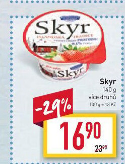 Dezert zakysaný ochucený Skyr Bohušovická mlékárna