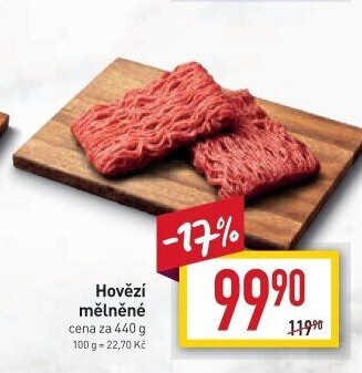 Hovězí mleté maso