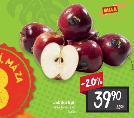 Jablka Epli Premium Billa