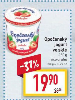 Jogurt ochucený Opočenský Bohemilk