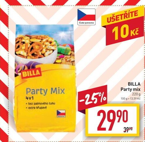 Krekry Party mix Billa