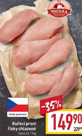 Kuřecí prsní řízky Vocílka