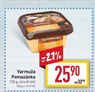 Pomazánky Varmuža