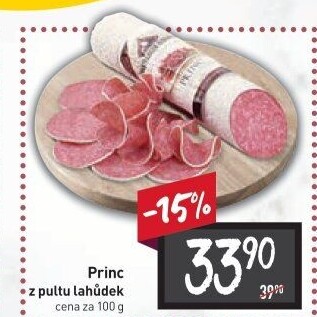 Salám Princ Kostelecké uzeniny