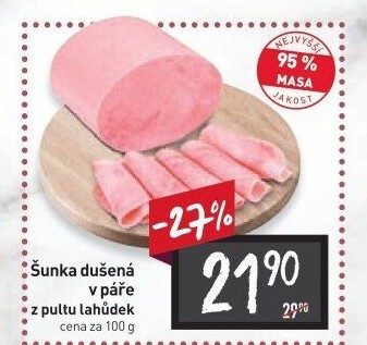 Šunka dušená