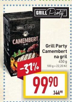 Sýr Camembert na gril Grill Party