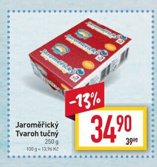 Tvaroh tučný Jaroměřický