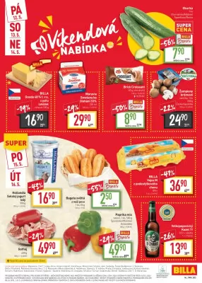 akční leták BILLA 10.5.2023-16.5.2023