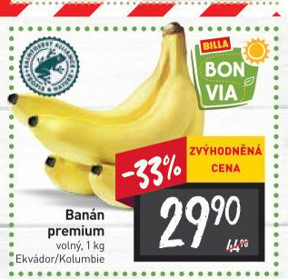 Banány Premium Billa Bonvia