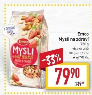Müsli Mysli na zdraví Emco