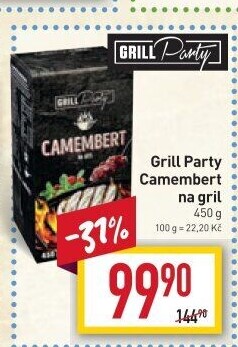 Sýr Camembert na gril Grill Party