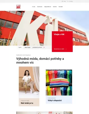 akční leták Kik textil 10.5.2023-16.5.2023