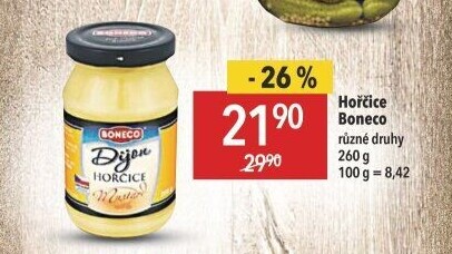 Hořčice dijonská Boneco