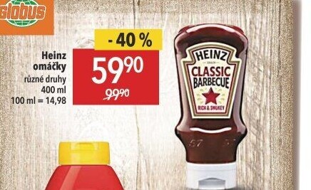 Omáčky Barbecue Heinz