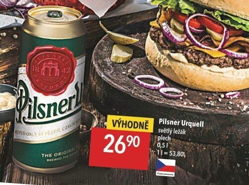 Pivo Pilsner Urquell