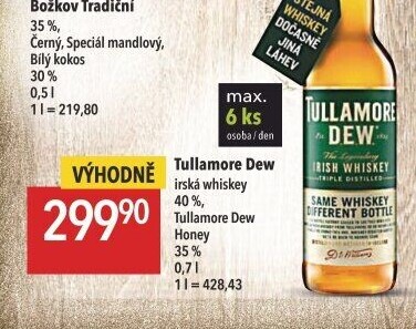 Whisky irská Tullamore Dew