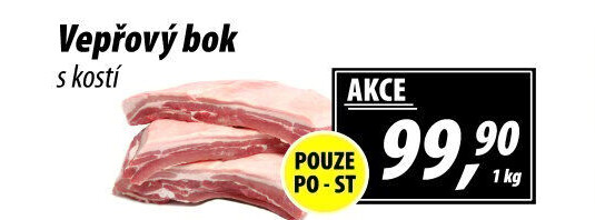 Vepřový bok s kostí