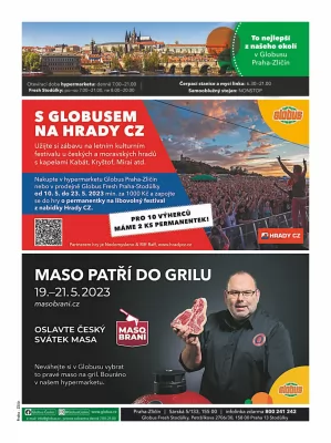 akční leták Globus 17.5.2023-23.5.2023