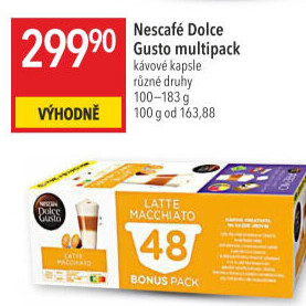Kapsle Dolce Gusto Nescafé