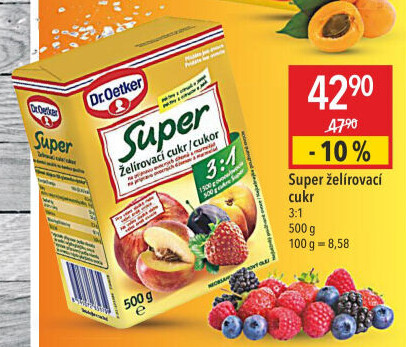 Želírovací cukr Super Dr. Oetker