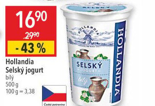 Bílý jogurt selský Hollandia