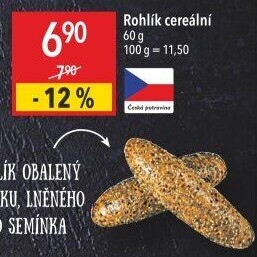 Cereální rohlík