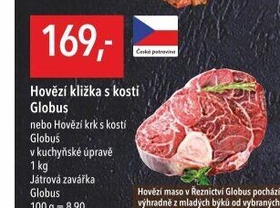 Hovězí kližka s kostí Globus