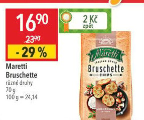 Krekry Maretti Bruschette