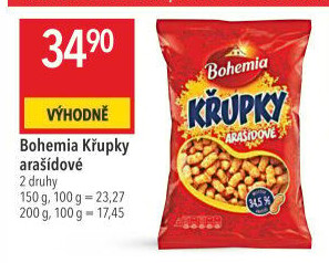 Křupky arašídové Bohemia