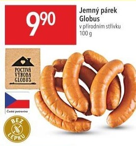 Párky jemné Globus