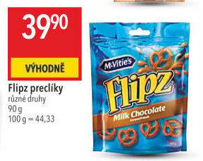Preclíky v polevě Flipz