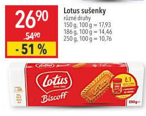 Sušenky Biscoff Lotus