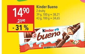 Tyčinka Bueno Kinder