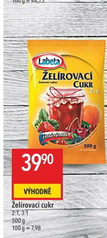 Želírovací cukr Labeta