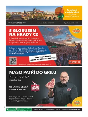 akční leták Globus 17.5.2023-23.5.2023