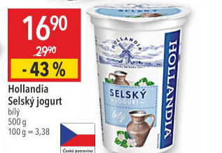 Bílý jogurt selský Hollandia