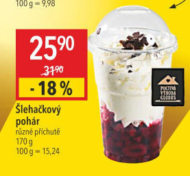 Dezert pohár šlehačkový