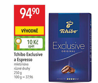 Mletá káva Tchibo Exclusive