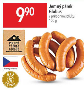 Párky jemné Globus