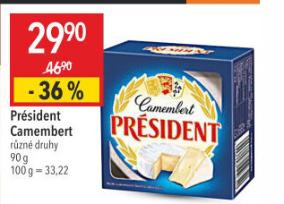 Sýr Camembert Président