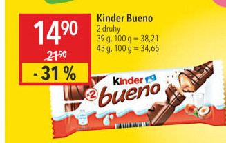 Tyčinka Bueno Kinder