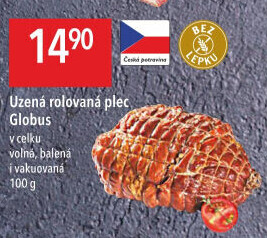 Uzená rolovaná plec Globus