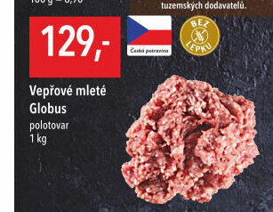 Vepřové mleté maso Globus
