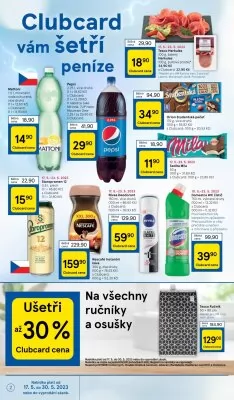 akční leták Tesco 17.5.2023-23.5.2023