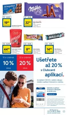 akční leták Tesco 17.5.2023-23.5.2023