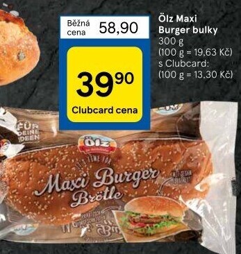 Bulky na hamburger Ölz