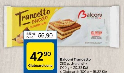 Dezert Trancetto Balconi