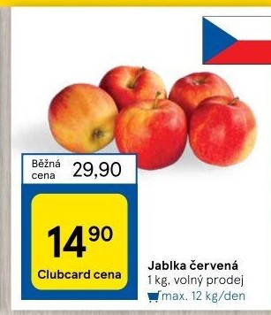 Jablka červená