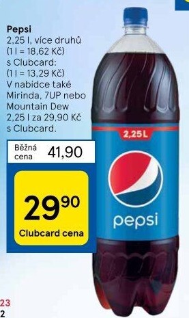 Limonáda Pepsi